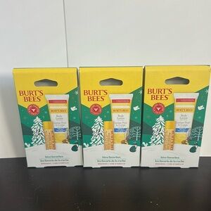 Burt Bees 3 pack bundle hive favorites.  Brand new!
